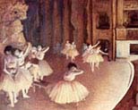 Dress Rehearsal of the Ballet on the Stage